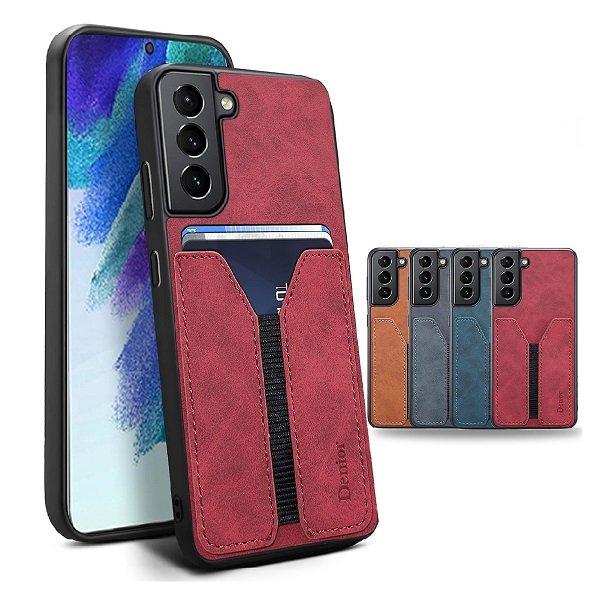 Denior For Samsung Galaxy S Series Leather Case with Elastic Wallet Card Holder Slot Pocket Cover Denior For Samsung Galaxy S Series Leather Case with Elastic Wallet Card Holder Slot Pocket Cover